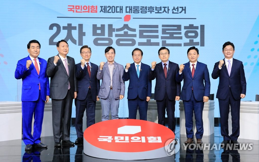 이번엔 정책 격돌…洪 "공약 베껴 짬뽕" 尹 "특허라도 있나"(종합)