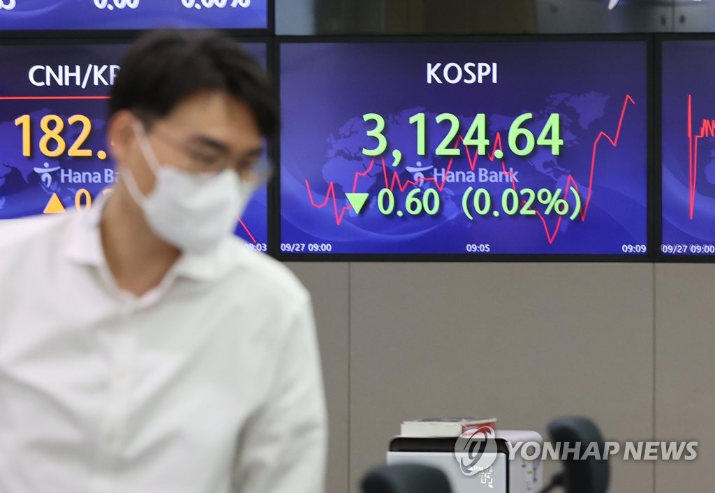 코스피 0.27% 상승…외국인 8일 연속 순매수(종합)