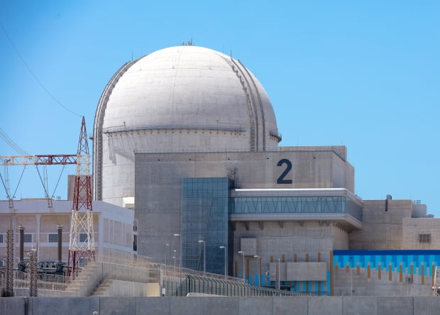 한국이 처음 수출한 아랍에미리트연합(UAE)의 바라카 원전 2호기. /사진=연합뉴스
