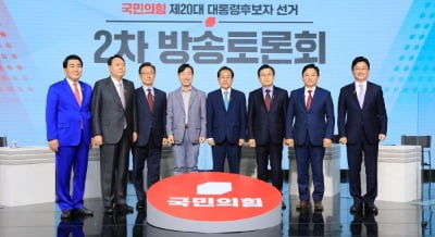 野토론회, 윤석열 '공약 표절'·홍준표 '조국수홍' 해명에 '진땀' [종합]