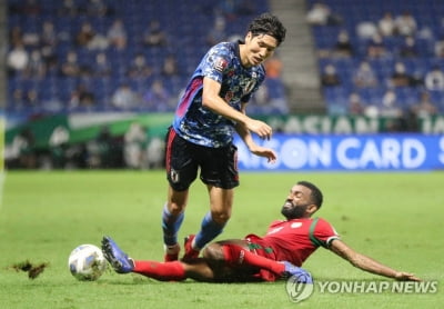 일본축구 '오만 쇼크'…월드컵 최종예선 첫판 홈에서 0-1 덜미