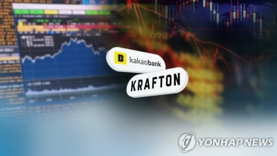 [특징주] 카뱅·크래프톤, 코스피200 편입 첫날 하락