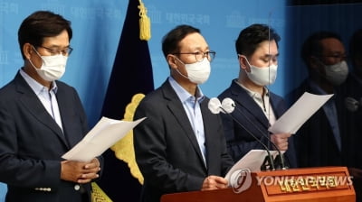 친문 홍영표 신동근 김종민, 이낙연 지지…"갈등 대신 통합"