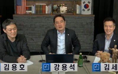 경찰, '가세연' 강용석·김세의 구속영장 신청…김용호는 석방