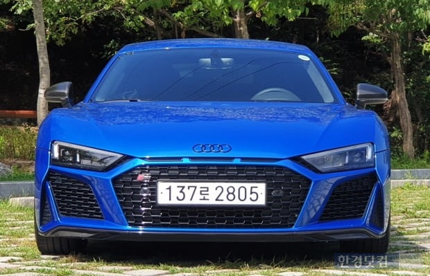 더 뉴 아우디 R8 V10 퍼포먼스. 사진=오세성 한경닷컴 기자