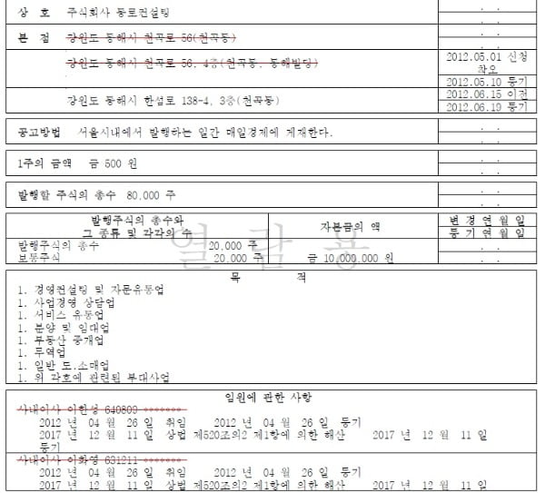 [단독] 천화동인1호 이한성, 이재명 측근 이화영과 4년 전까지 동업