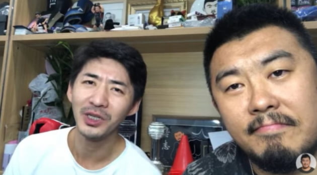 천추스(왼쪽), 쉬샤오둥. / 사진=쉬샤오둥 유튜브 캡처