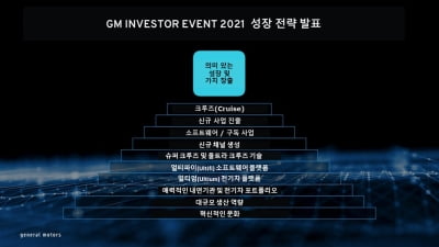 GM "2025년까지 테슬라 잡겠다…美전기차 시장 1위 목표"