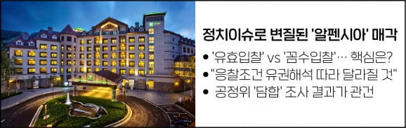 정치이슈로 변질된 '알펜시아' 매각, 핵심 쟁점은? [딜리뷰]