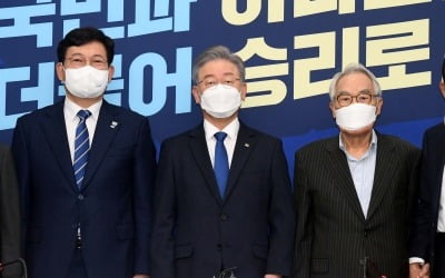 이해찬, 이재명에 "민주정부 재창출로 국가 격상해달라"