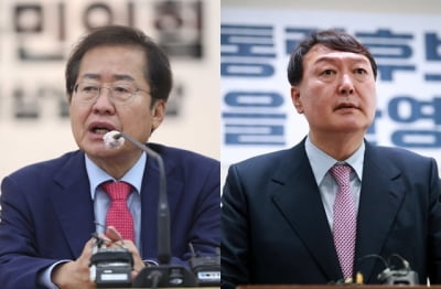 윤석열 "정신머리 안 바뀌면 당 해체해야" vs 홍준표 "오만방자"