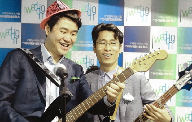 김태욱 대표(왼쪽)와 김성현 대표. 사진=아이패밀리SC