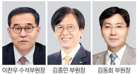 금감원, 부원장 4명 중 3명 교체…수석 이찬우, 김종민·김동회 임명