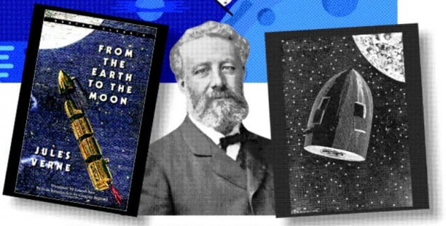 ‘과학 소설의 개척자’ 쥘 베른과 대표 저서 《지구에서 달까지》 