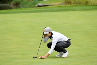 [포토] 박성현, '신중하게 버디 노린다'