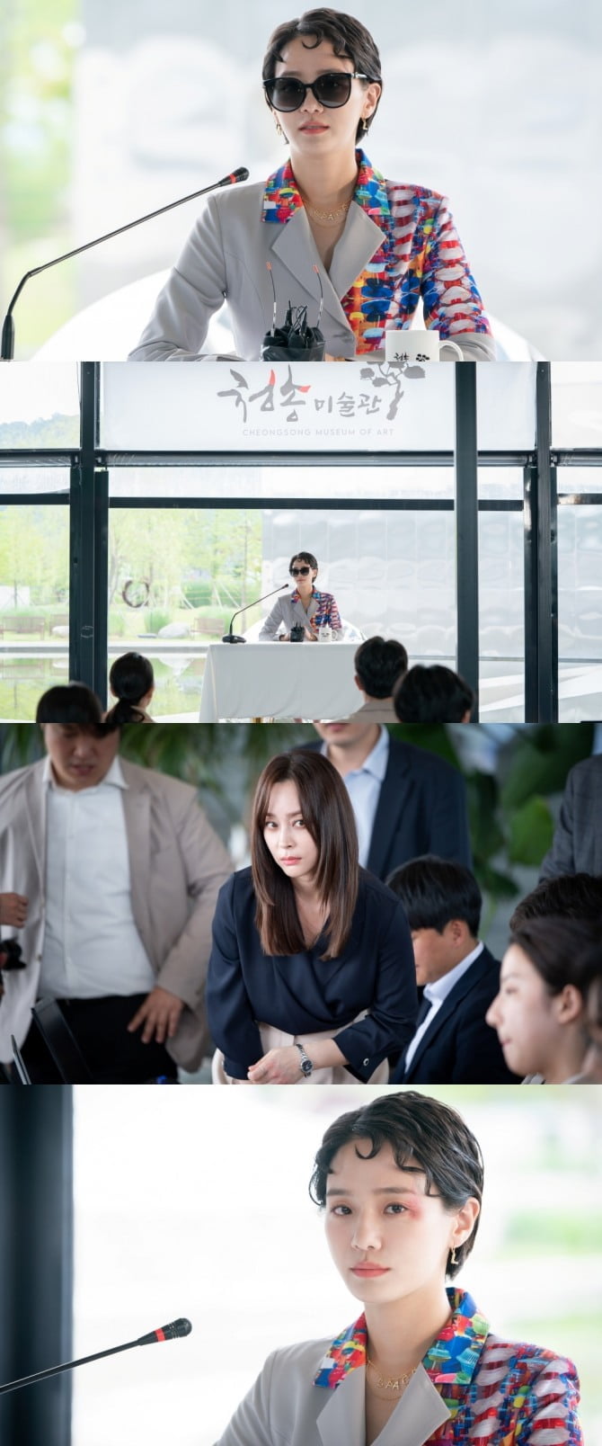 ‘달리와 감자탕’ 박규영, 상처투성이 얼굴로 청송 미술관 기자회견 개최 ‘이목 집중’