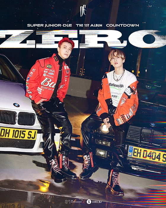 슈퍼주니어-D&E, 타이틀 곡 ‘ZERO’ 포스터 공개…일렉트릭 힙합 장르로 ‘힙한’ 변신