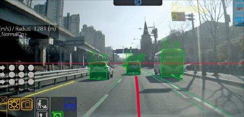 LG전자가 개발한 '눈'…벤츠 C클래스 달고 달린다