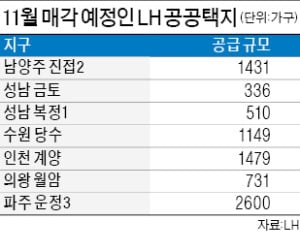 남양주 등 택지 '사전청약 조건부' 매각