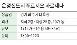 운정신도시 푸르지오 파르세나, 내년 8월 입주하는 후분양 단지