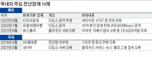 해외서도 대규모 전산장애…지난 6월 백악관·英정부 홈피 '오류'