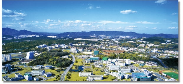  대덕특구 KAIST 전경 