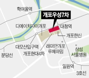 '개포우성7차' 정비구역 지정…최고 35층 1234가구로 재건축