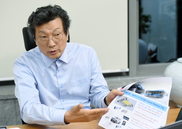 강영권 에디슨모터스 회장. 출처: 한국경제신문