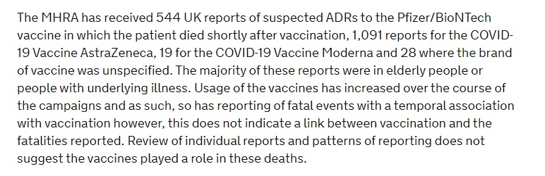 [팩트체크] 미국·영국 백신 부작용 사망 보고가 코로나 사망자보다 많다?
