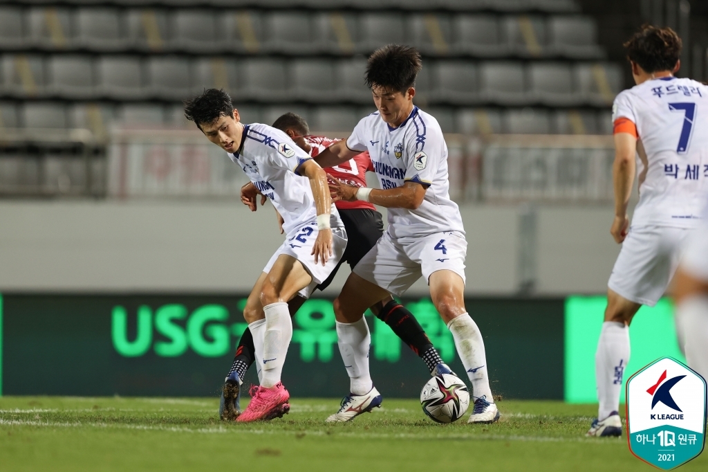 '마사 해트트릭' 대전, 안산 4-1 제압…준PO 티켓 확보(종합)