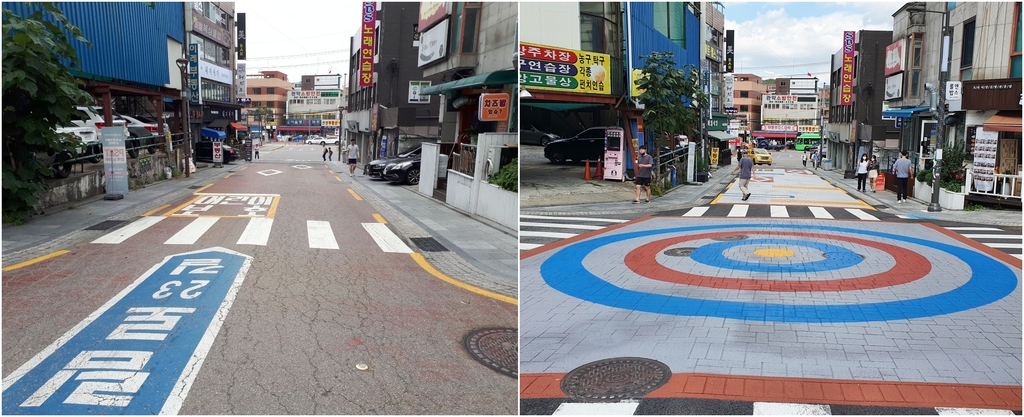 관악구 녹두거리 넓고 깨끗해졌다…보행특화거리 조성