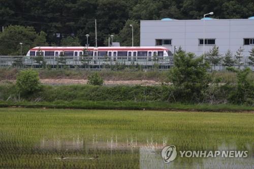 의정부경전철 고산동 차량기지 임시역 30일 개통