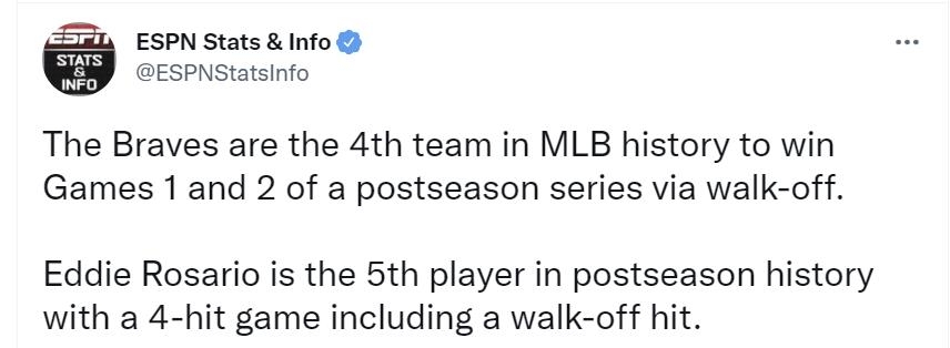 PS 최다 만루포·이틀 연속 끝내기…MLB 가을 야구 진기록 풍년