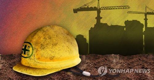 인천 중학교 공사장서 60대 노동자 철제빔에 깔려 숨져
