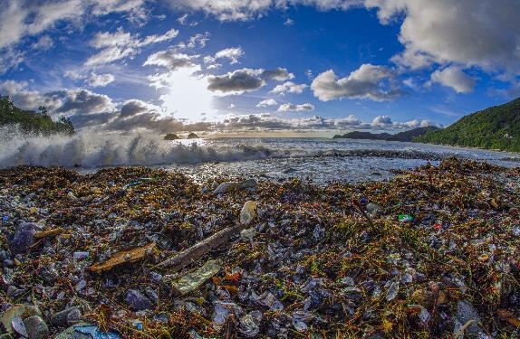 해양사진대전 대상에 '쓰레기로 오염된 여수 무슬목'