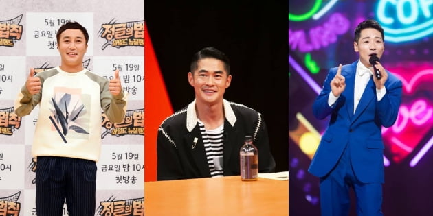 '공생의 법칙' 김병만(왼쪽부터), 배정남, 박군/ 사진=SBS 제공