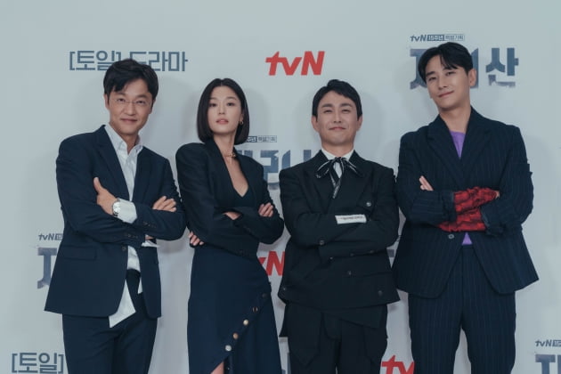 조한철, 전지현, 오정세, 주지훈. /사진제공=tvN