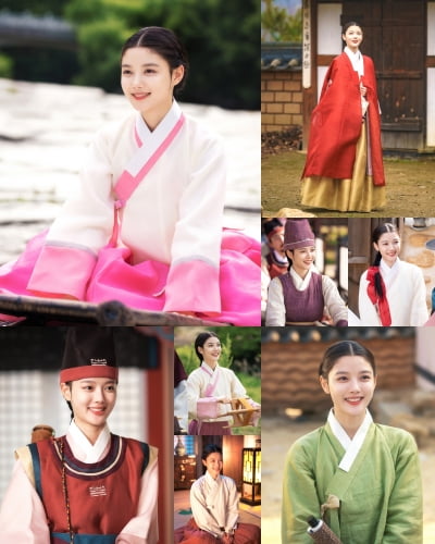 '홍천기' 김유정, '사극 여신'의 한복 소화력…'곱다 고와'