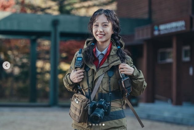 고민시, 잡티없는 자연미인...지리산 병아리 레인저 이다원 신고[TEN★]