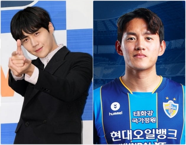 배우 김선호, 축구선수 홍철./사진=텐아시아DB, 울산현대축구단 홈페이지