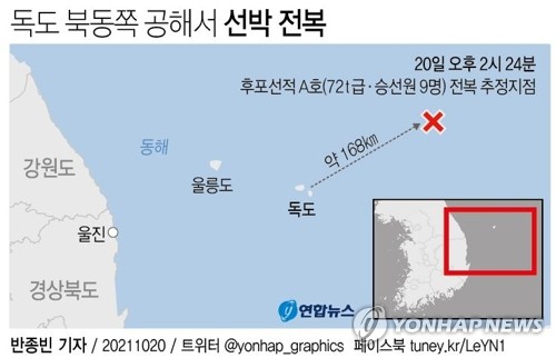 제11일진호 선원 6명 어디에…일주일째 수색에도 감감무소식