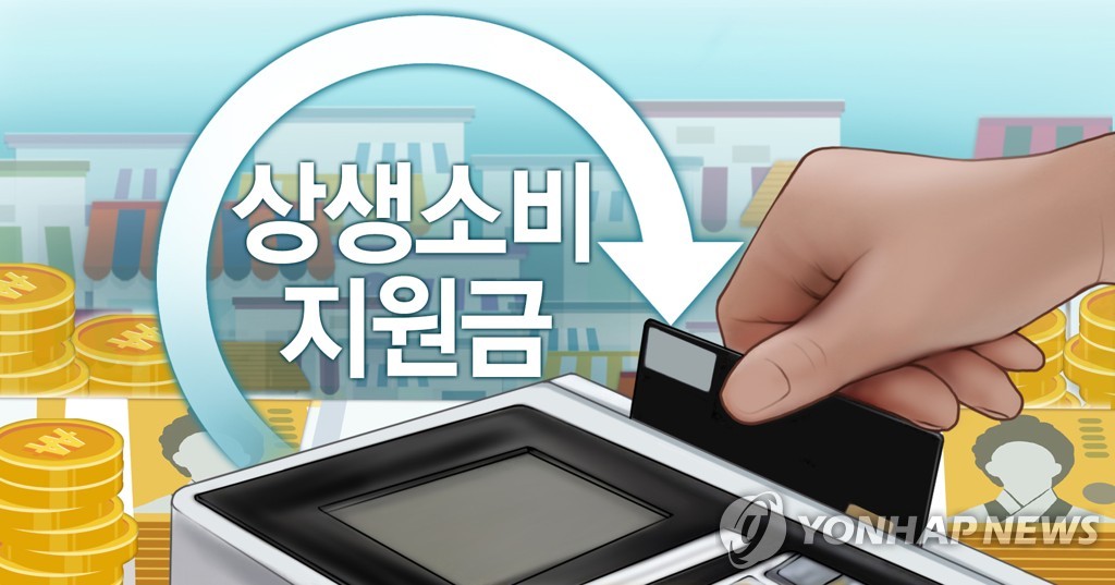 캐시백 신청 첫날, 카드사 앱 원활…시장·관청 인근 창구 분주(종합)