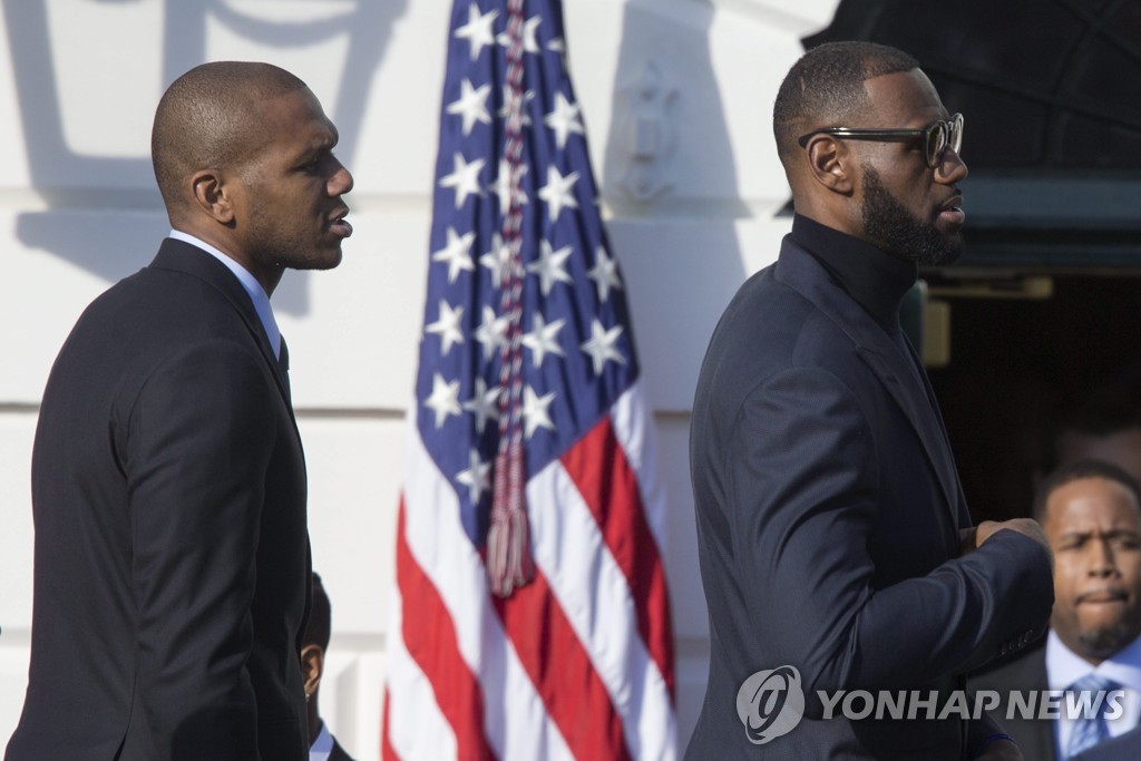NBA 우승팀, 오바마 대통령 시절 이후 처음으로 백악관 방문