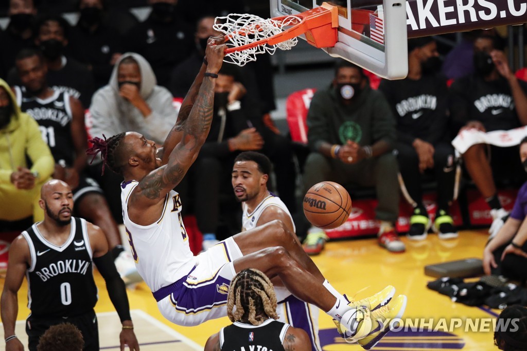 NBA 시범경기 개막…브루클린, LA 레이커스에 26점 차 대승