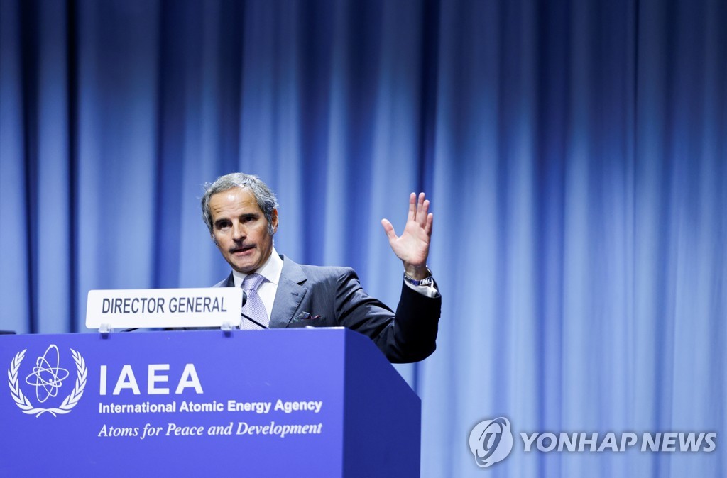 IAEA 사무총장 "수일 내 이란 방문해 핵사찰 재개 논의"