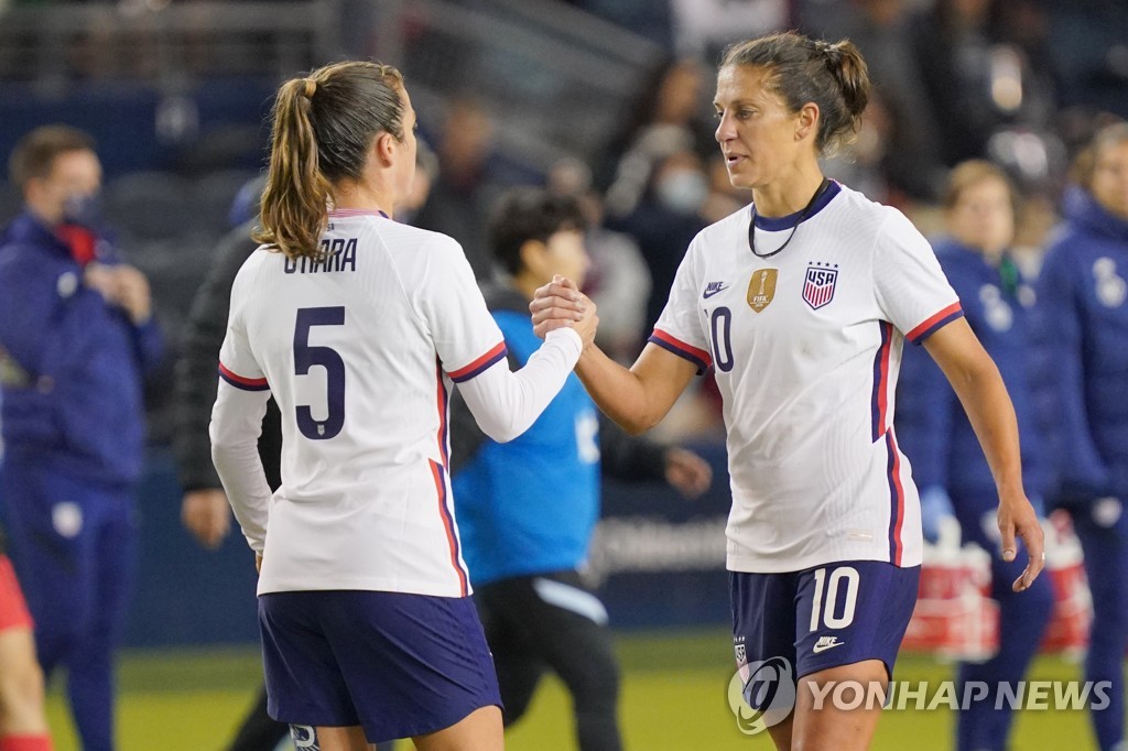 여자축구 지소연 등 미국과 2차전 선발 출격…골키퍼는 김정미