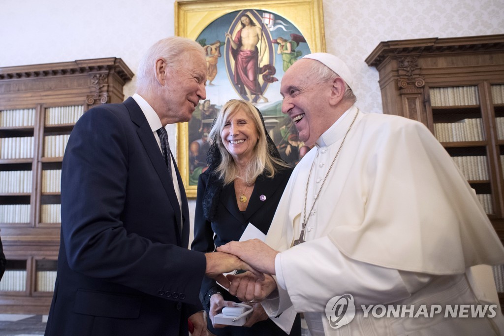 교황과 만난 역대 미 대통령…가톨릭 신자는 케네디 최초
