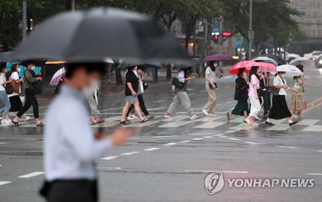 부산 흐리고 비…늦은 밤까지 5∼20㎜