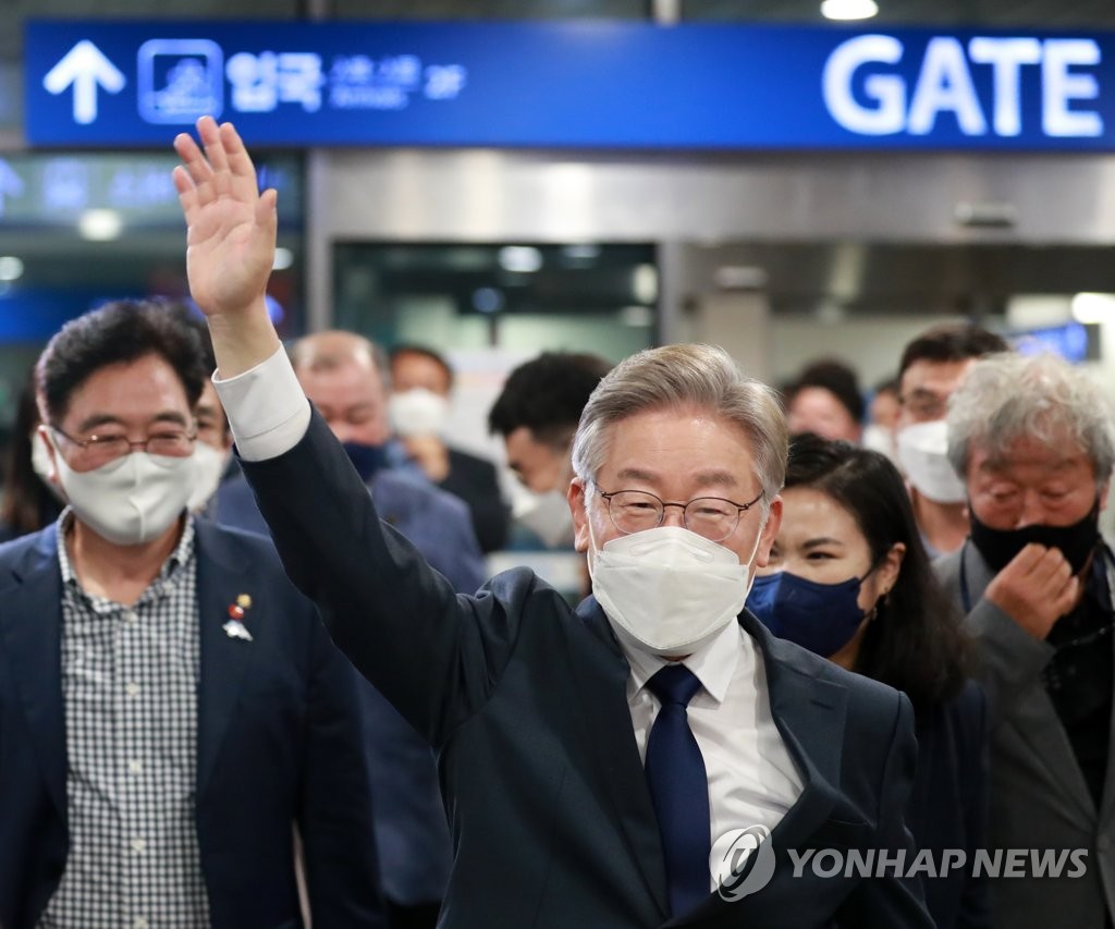 본선 직행 목전 이재명, '대장동 리스크·원팀' 과제(종합)