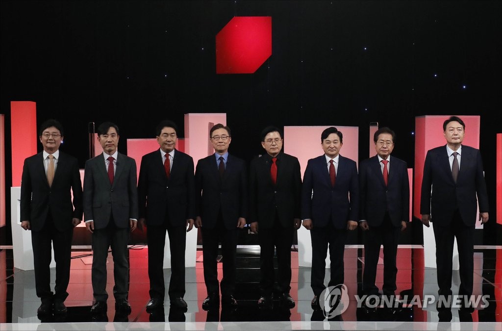 [2보] 국힘 경선 2차 컷오프…윤석열·홍준표·유승민·원희룡 4파전